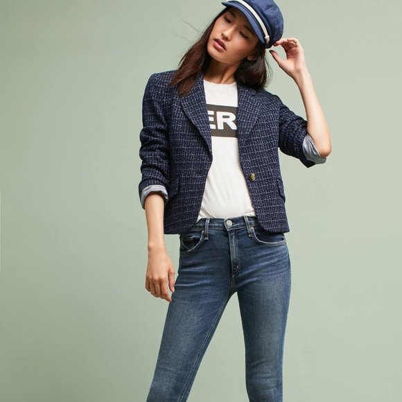 Anthropologie Cartonnier Michel Knit Blazer - Picture 4 of 15